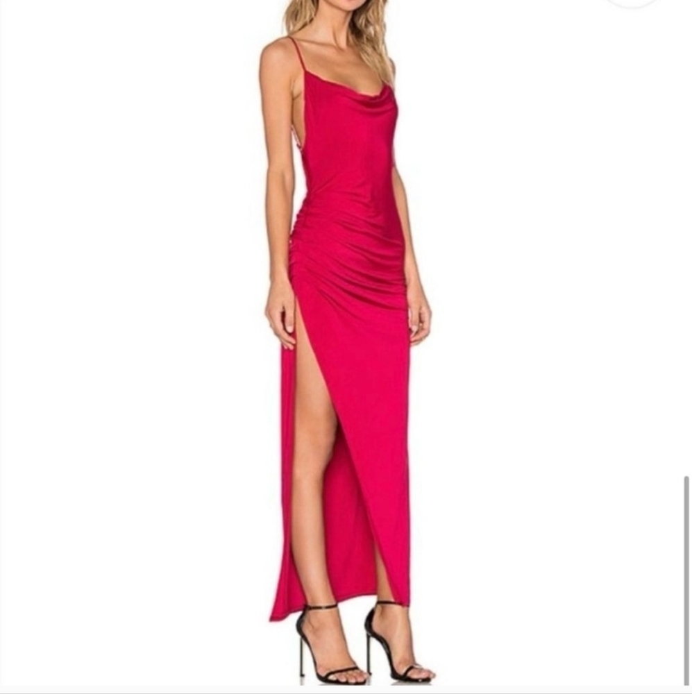 NBD TAKE IT ALL MAXI DRESS XS - Picture 2 of 11